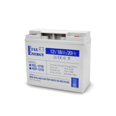 Батарея акумуляторна GEL Full Energy FEL-1218 12V 18Ah