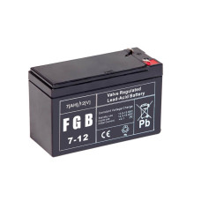 Батарея акумуляторна AGM FGB 7-12 12V 7Ah