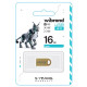 Накопичувач Wibrand Lynx 16Gb Gold USB 2.0 (WI2.0/LY16M2G)