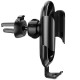 Тримач для телефону Baseus Future Gravity Car Mount Black автомобільний