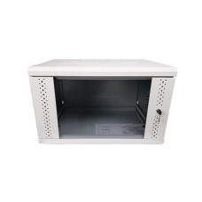 Серверна шафа EServer 6U 600×350×370 скляна сіра