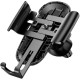 Тримач для телефону Baseus Future Gravity Car Mount Black автомобільний
