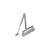Доводчик дверний Dorma TS77 EN3 Silver з ліктьовою тягою