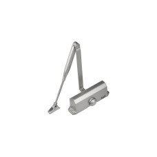 Доводчик дверний Dorma TS77 EN3 Silver з ліктьовою тягою