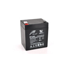 Батарея акумуляторна Ritar AGM RT1250B 12V 5.0 Ah чорна