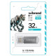 Накопичувач Wibrand Cougar 32Gb Silver USB 2.0 (WI2.0/CU32P1S)