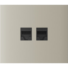 ⚙️ Фронтальна панель Ajax CenterCover (LAN) vertical ASP Ivory