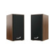 Колонки USB GENIUS SP-HF180 Wood — комп’ютерна акустика 2.0 у дерев’яному корпусі