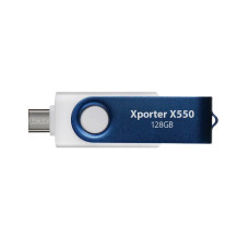 Patriot USB 3.2 Gen 1 Xporter X550 128GB Type-A+C Флеш-накопичувач