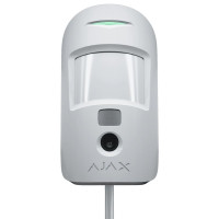 Дротовий датчик руху з камерою Ajax Superior MotionCam PHOD Fibra White