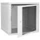 Настінна шафа 19″ IPCOM СН-12U-06-06-ДС-1-7035 (12U, 600×600)