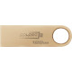 Флеш-накопичувач Kingston USB 3.2 SE9 G3 128GB Metal/Gold (до 220 MB/s)