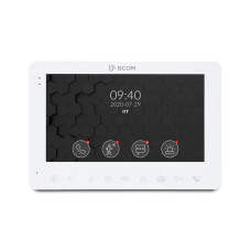 Відеодомофон BCOM BD-780FHD White з детектором руху і записом відео