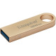 Флеш-накопичувач Kingston USB 3.2 SE9 G3 128GB Metal/Gold (до 220 MB/s)