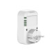 Реле напруги ColorWay (16A/3680W) 165V/260V LED1 White