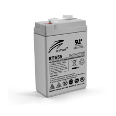 Батарея акумуляторна Ritar AGM RT655 6V 5.5 Ah