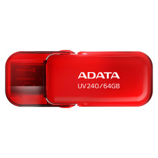 Накопичувач ADATA 64GB AUV 240 USB 2.0 Red (AUV240-64G-RRD)