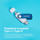 Накопичувач Patriot 64GB Gen 1 Xporter X550 Type-A+C
