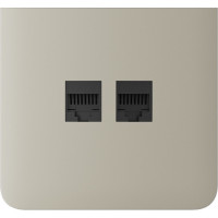 Фронтальна панель Ajax SideCover (LAN) vertical ASP Ivory