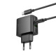 HOCO CS63A Bright PD65W (1A1C) (EU) Black — мережевий зарядний пристрій