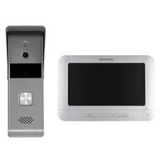 Комплект відеодомофону Hikvision DS-KIS203T + панель виклику