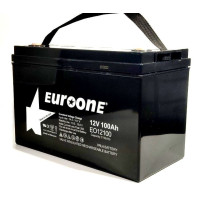 Батарея акумуляторна GEL EUROONE EO12100 12V 100Ah