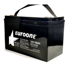 Батарея акумуляторна GEL EUROONE EO12100 12V 100Ah