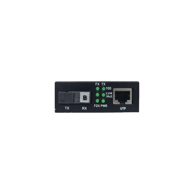 Медіаконвертер Alistar X5S 10/100BASE-T RJ-45 - 100BASE-FX 1SM WDM SC 20KM TX1550/RX1310nm