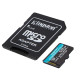 Карта пам’яті Kingston Canvas Go! Plus 512GB microSDXC A2 V30 200MB/s + SD адаптер