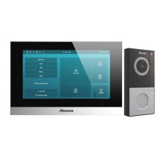 Комплект відеодомофону Akuvox E12W + C313N