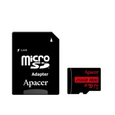 Карта пам’яті Apacer microSDXC 256GB Class 10 V10 A1