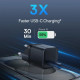 Baseus GaN5S Fast Charger 1C 30W EU Black — мережевий зарядний пристрій
