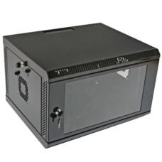 Шафа телекомунікаційна 19" 7U 600х600х417 чорна