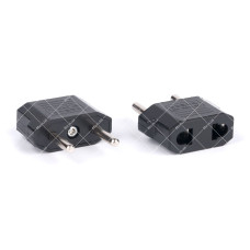 Перехідник мережевий US на EU travel adaptor