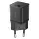 Baseus GaN5S Fast Charger 1C 30W EU Black — мережевий зарядний пристрій