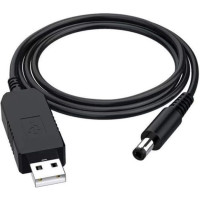USB to DC 12V 5.5×2.1 мм — кабель живлення для роутерів