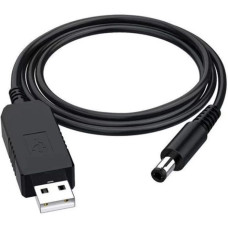 USB to DC 12V 5.5×2.1 мм — кабель живлення для роутерів