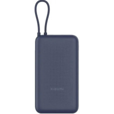 Power Bank Xiaomi 33W 20000 mAh (Integrated Cable) Blue GL — портативний акумулятор з вбудованим кабелем