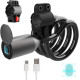Велозамок Smart Cable Lock YL-C3BF зі сканером