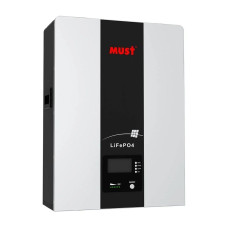 Must LP16-48100 LiFePO4 акумуляторна батарея 51.2В 100Аг