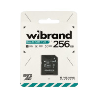 Карта пам’яті Wibrand 256GB microSDXC Class 10 UHS-I U3
