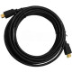 Шнур HDMI TCOM, штекер - штекер, v1.4, 6мм, 5 метрів, чорний