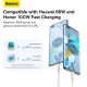Baseus Superior USB-C 100W 2м Moon White – купити, ціна, доставка по Україні | 
