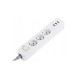 Xiaomi Mi Power Strip 3 розетки EU 3 usb 1.8 метра білий Фільтр мережевий