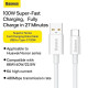 Baseus Superior USB-C 100W 2м Moon White – купити, ціна, доставка по Україні | 