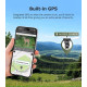 4G фотопастка SECTEC ST-CH808 GPS 7800mAh, сонячна панель, GPS