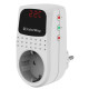 Реле напруги ColorWay DS2 (16A/3680W) 150V-210V/230V-280V white (CW-VR16-02D)