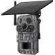 4G фотопастка SECTEC ST-CH808 GPS 7800mAh, сонячна панель, GPS