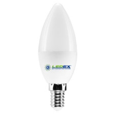 Світлодіодна лампочка LEDEX 6W E14 4000K PREMIUM C37 (СВІЧКА)