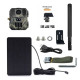 4G фотопастка Suntek MiNi900Pro 30MP з сонячною панеллю та батареями 18650